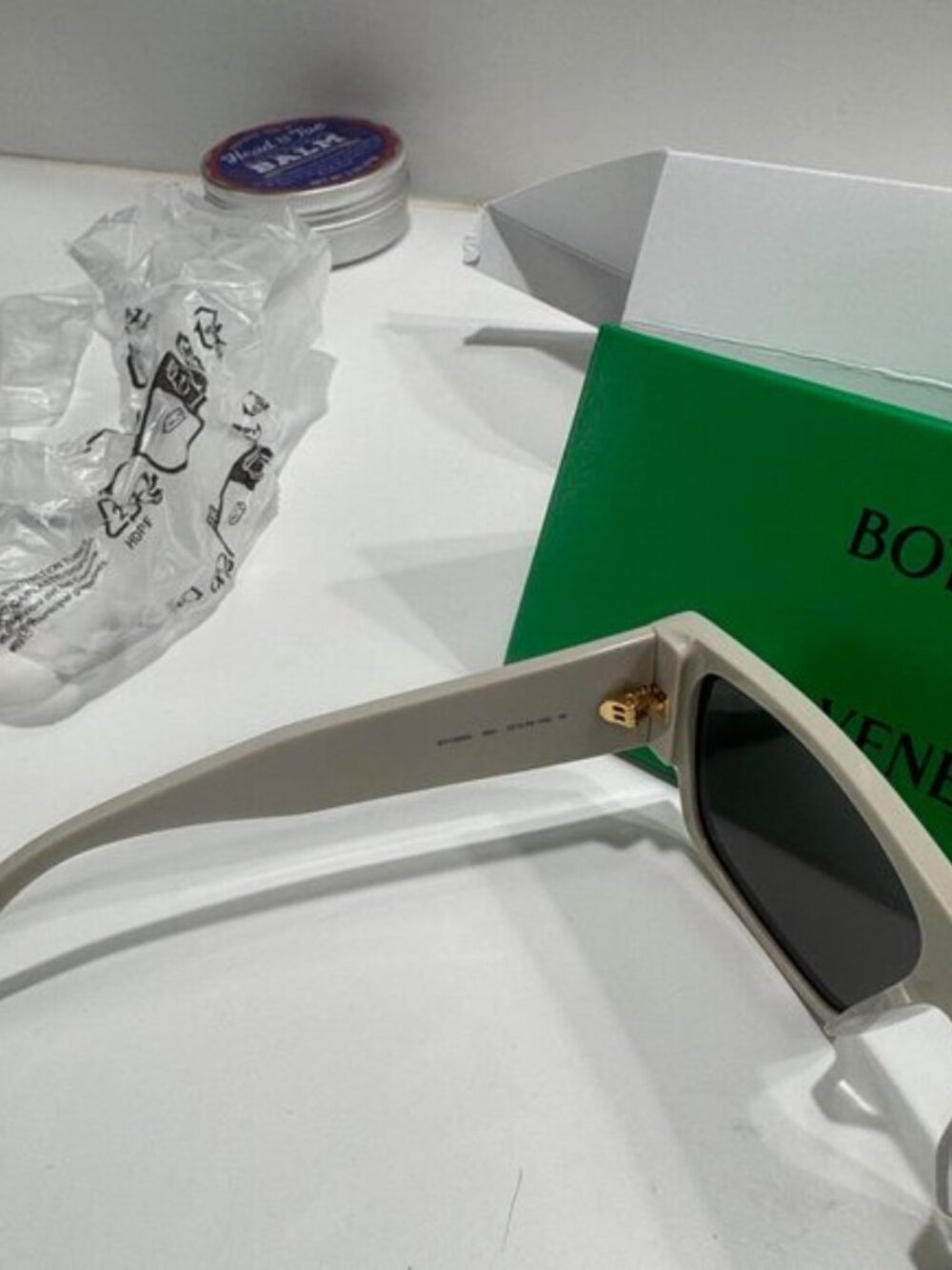Bottega Veneta 57mm Rectangular Sunglasses - Picture 8 of 10